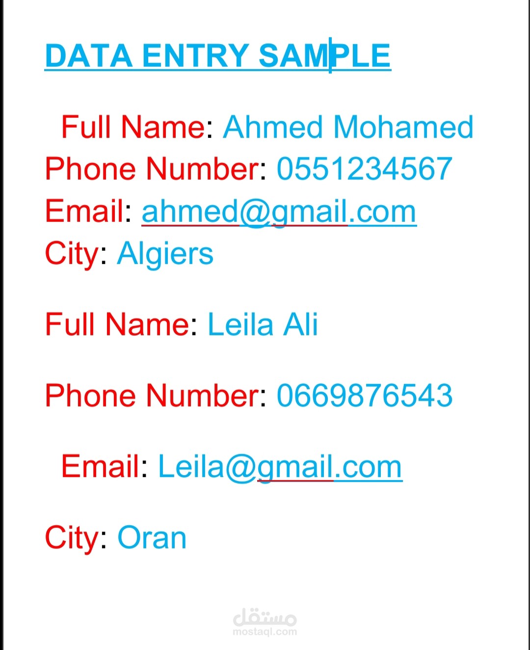 نسخ ولصق وإدخال بيانات وتنظيمها باحتراف في ملف Word