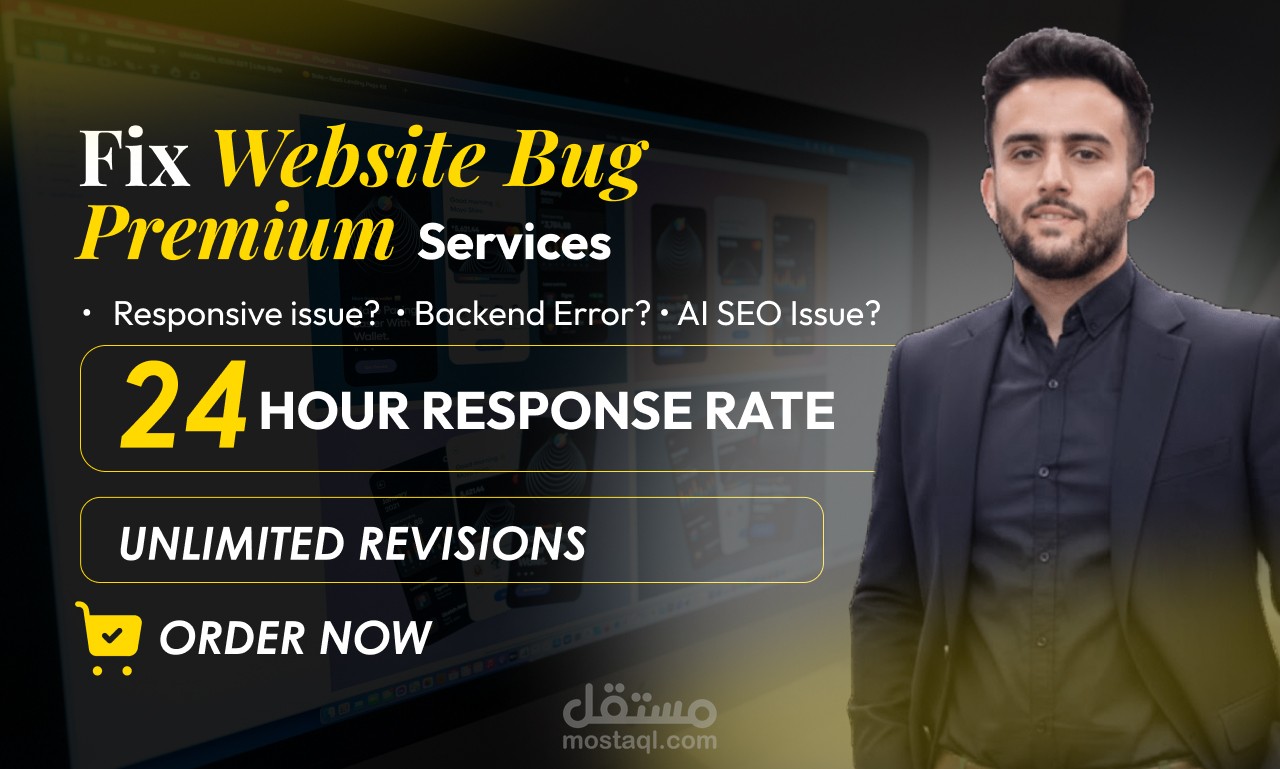I will Fix any Website Bug or Add new feature