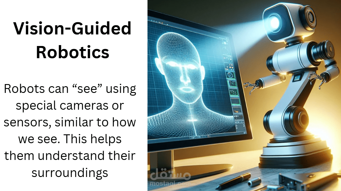 تبسيط مفاهيم Robotics وVoice Recognition في عرض تقديمي تعليمي