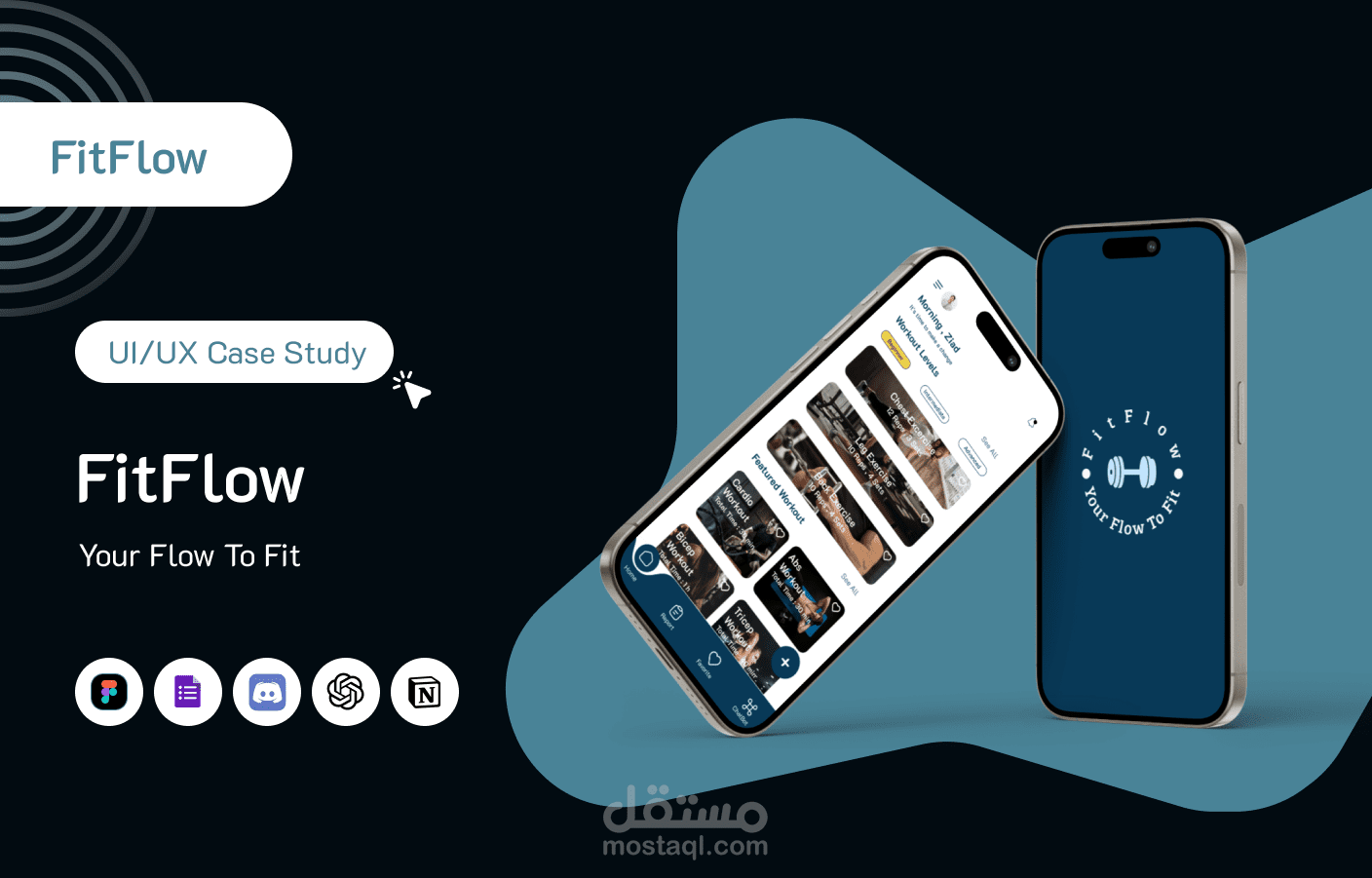 Fitness from Home App UI/UX Design