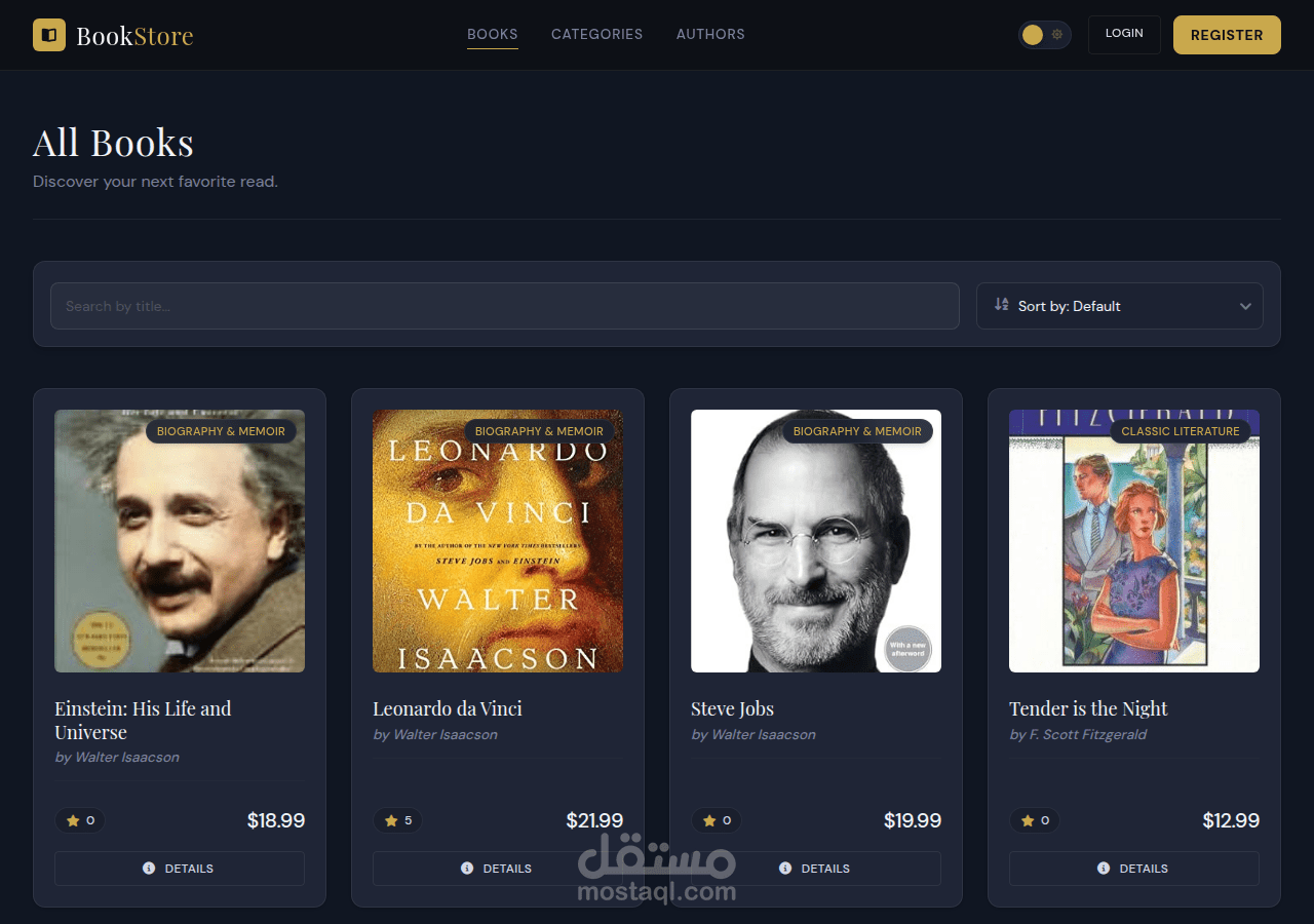 BookStore web application