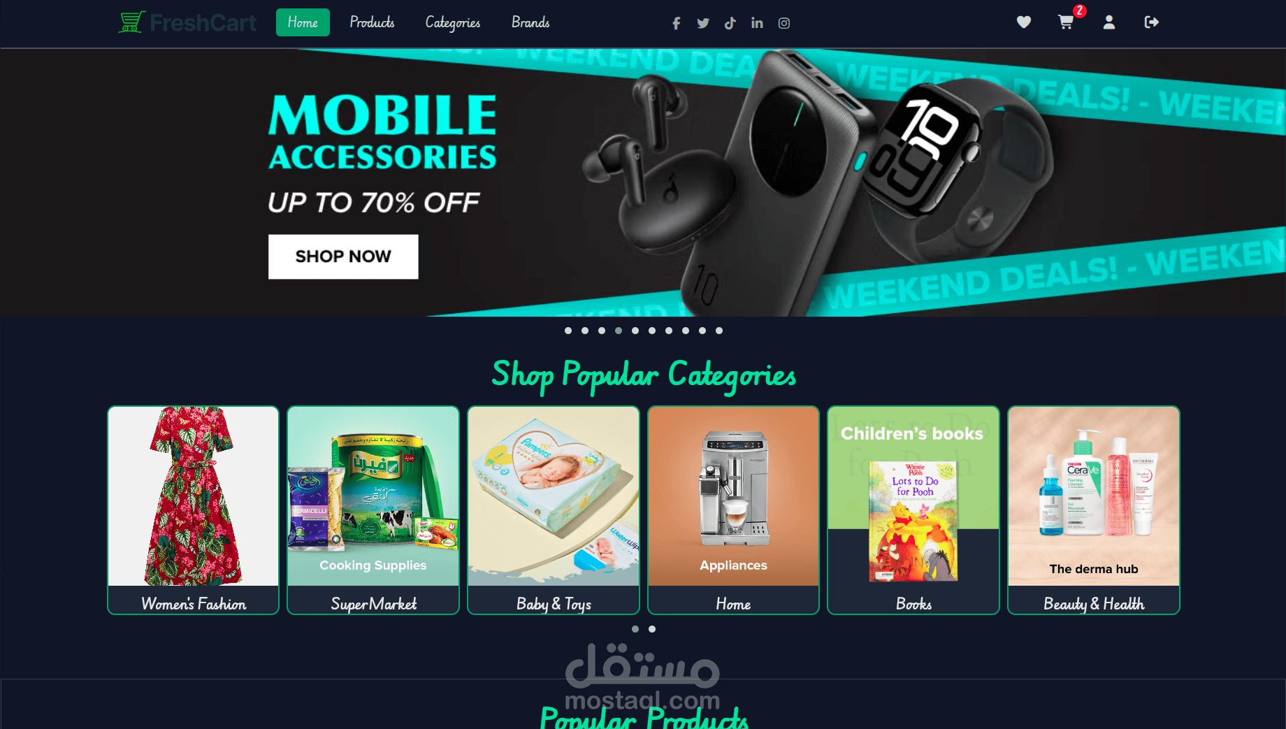 E-Commerce web Application