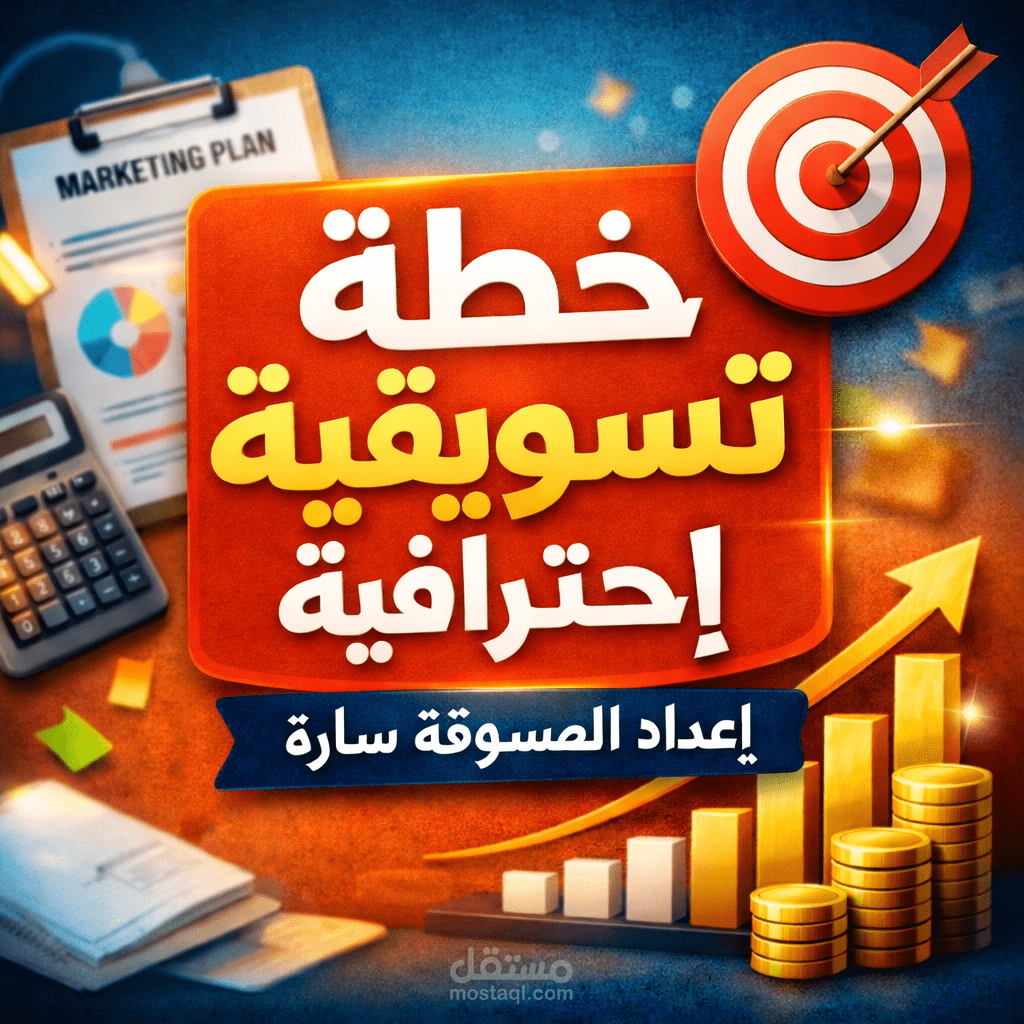 خطة تسويق احترافية