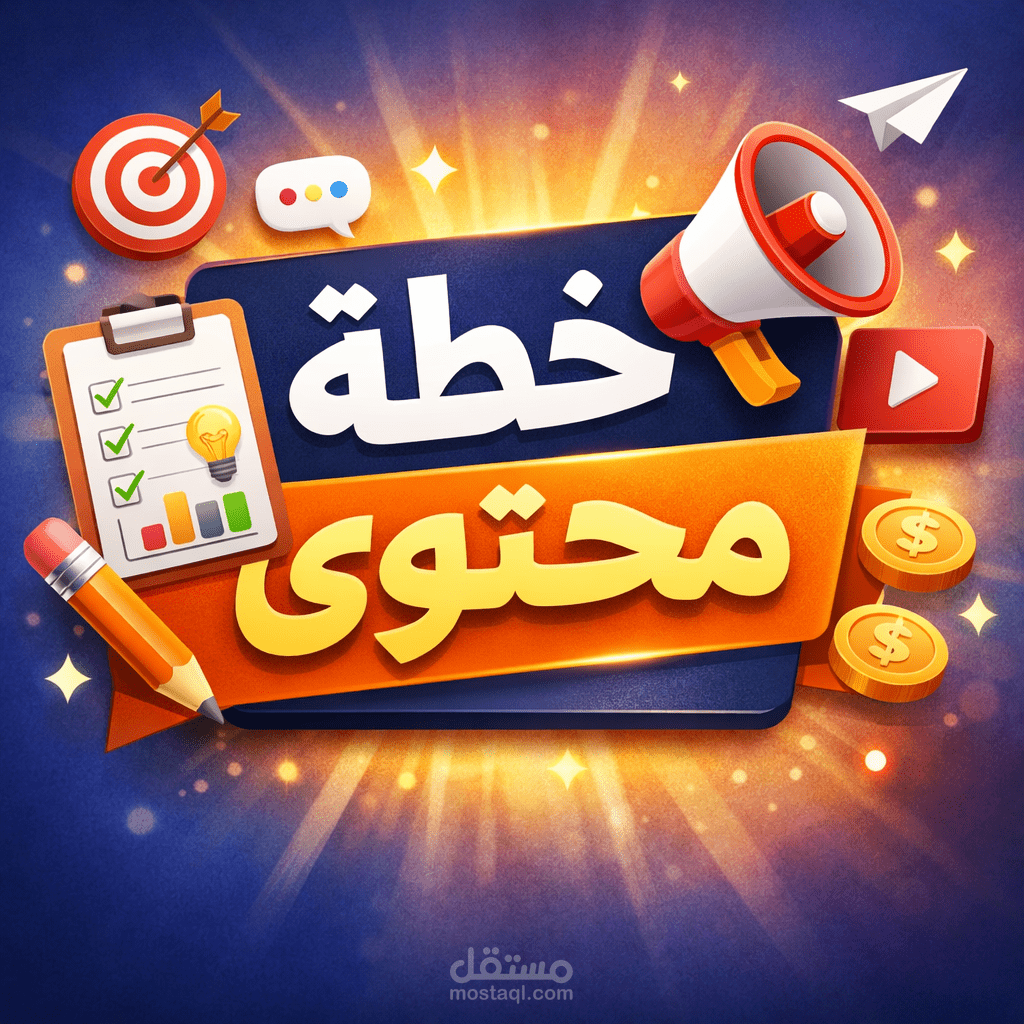 خطة محتوى احترافية لزيادة التفاعل وبناء حضور رقمي قوي