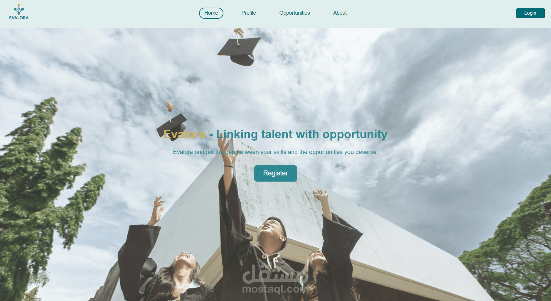 مشروع التخرج - Evalora