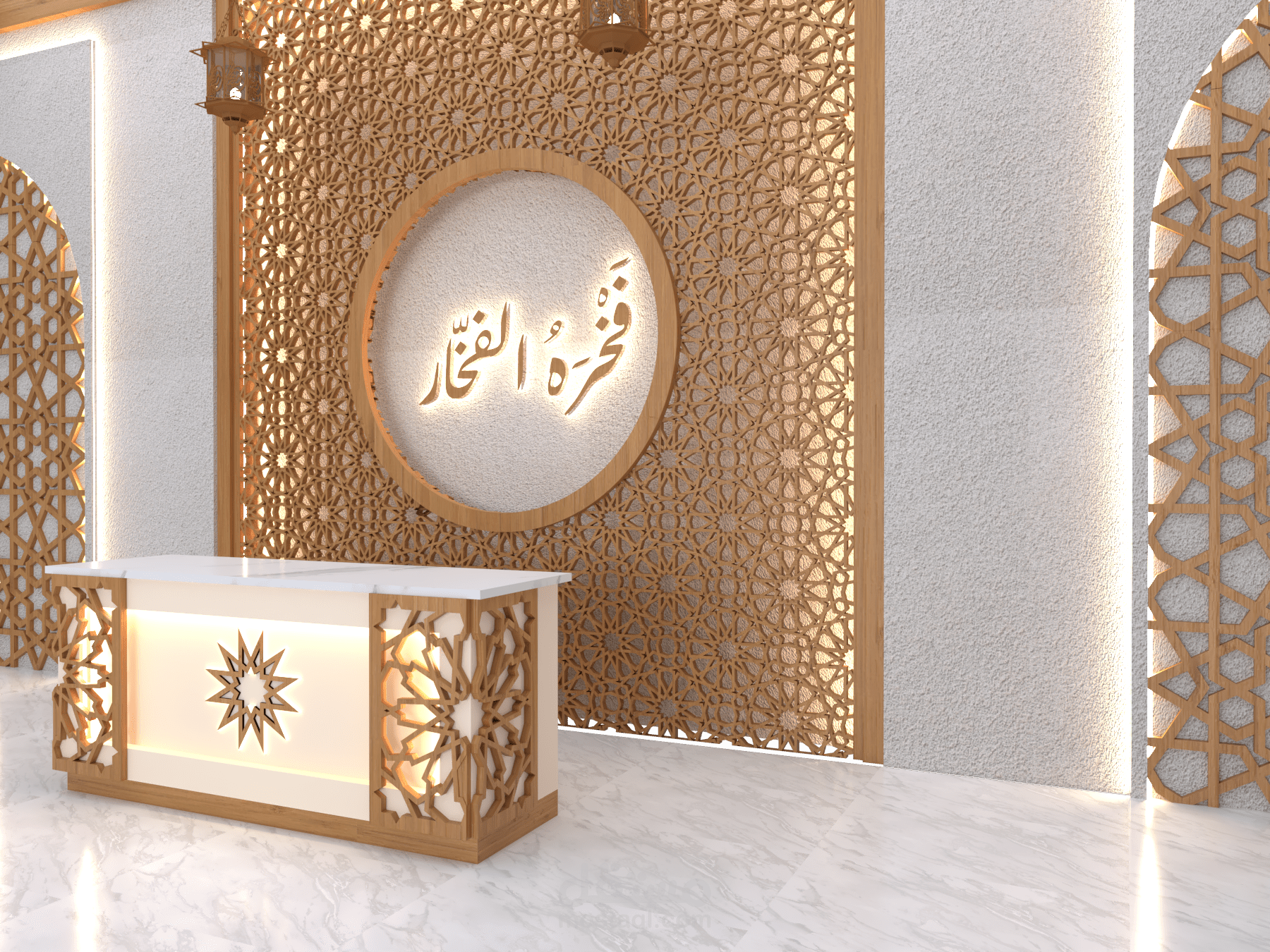 مشروع جامعي لوحدة كاشير لمحل فخار (فَخْرَهُ الفخّار)