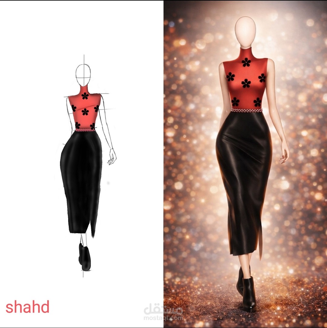 تصميم ازياء