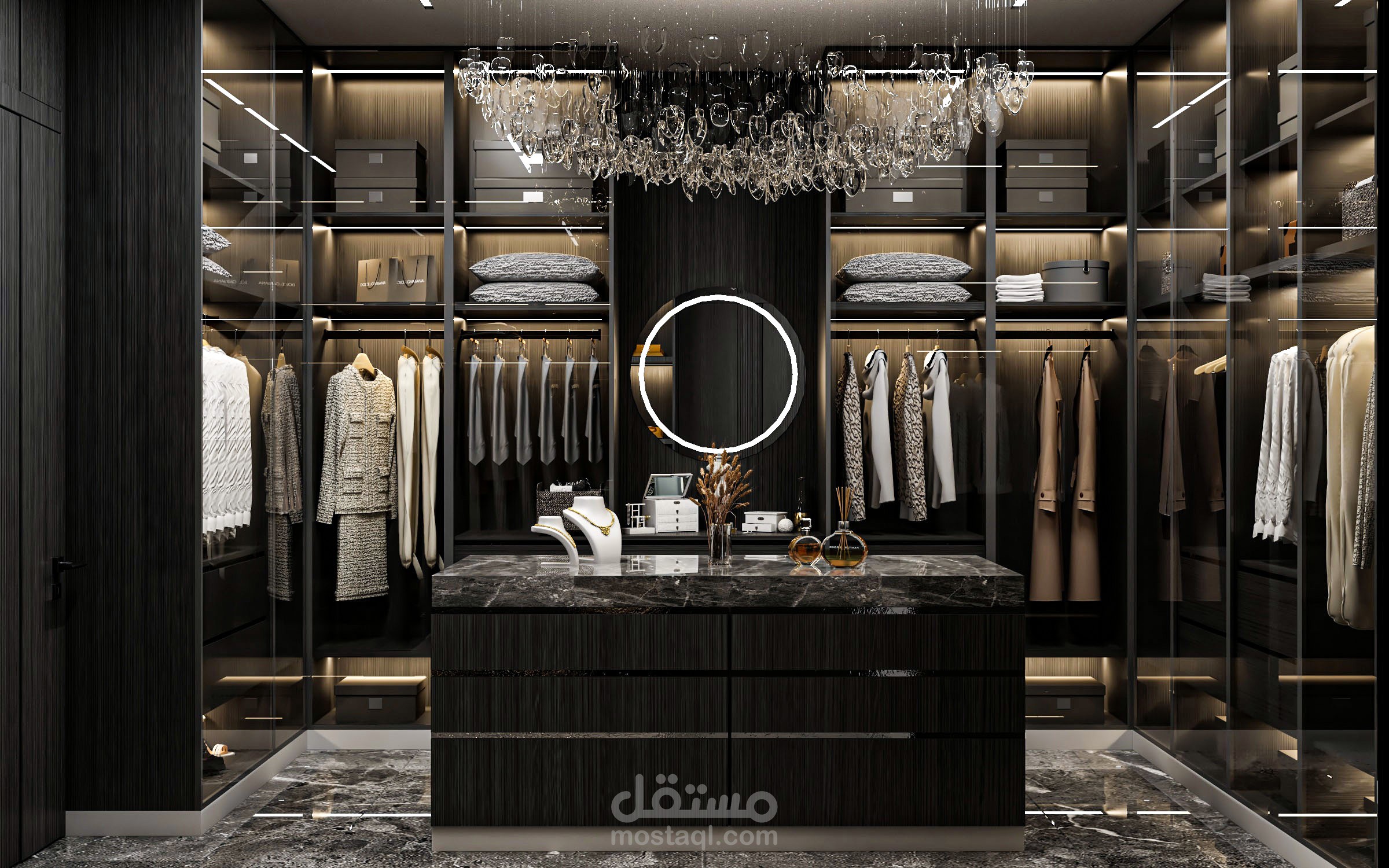 Dress room