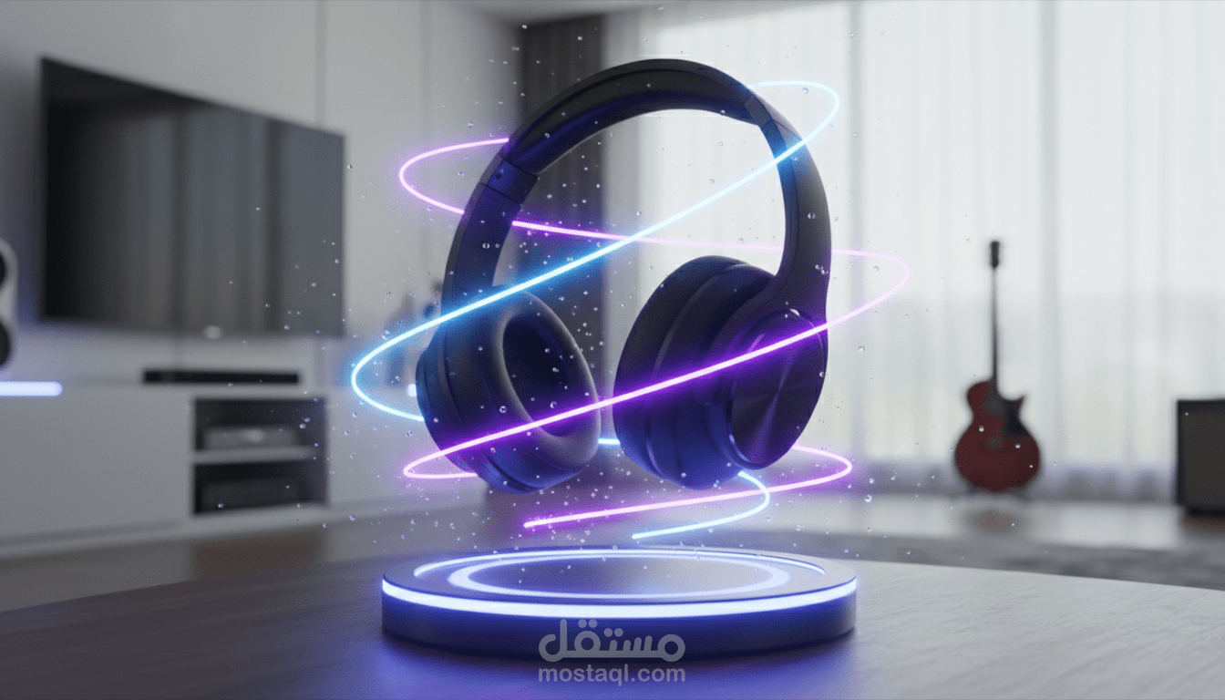 ثورة الصوت (Audio Revolution) تصميم صور سماعه لعمل فديوهات لها