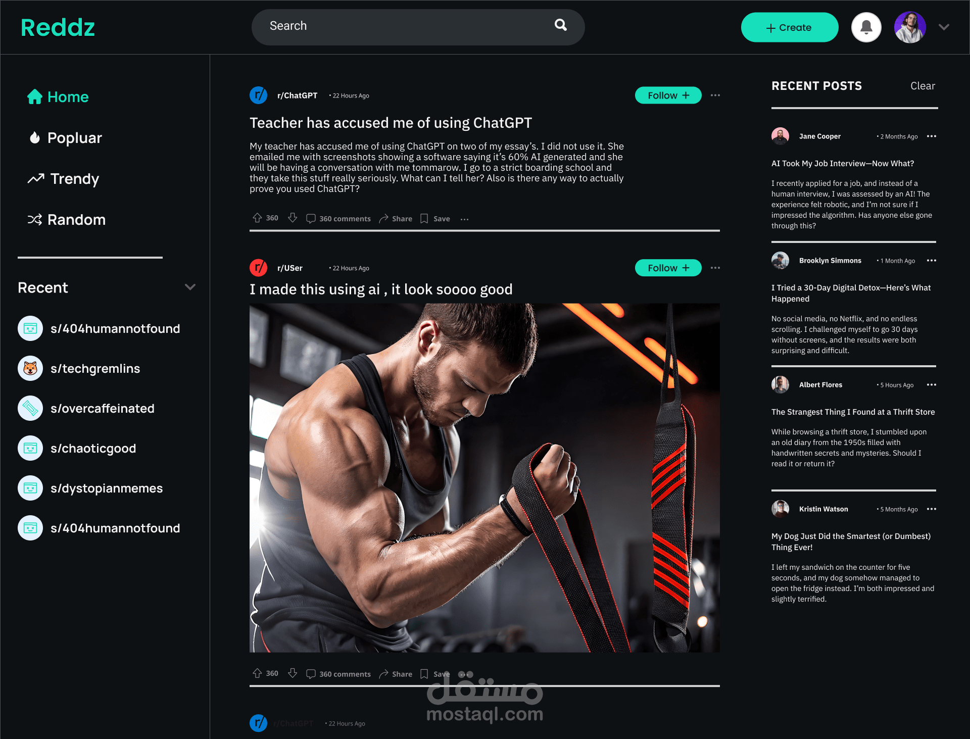 RedDz – منصة مشابهة لـ Reddit
