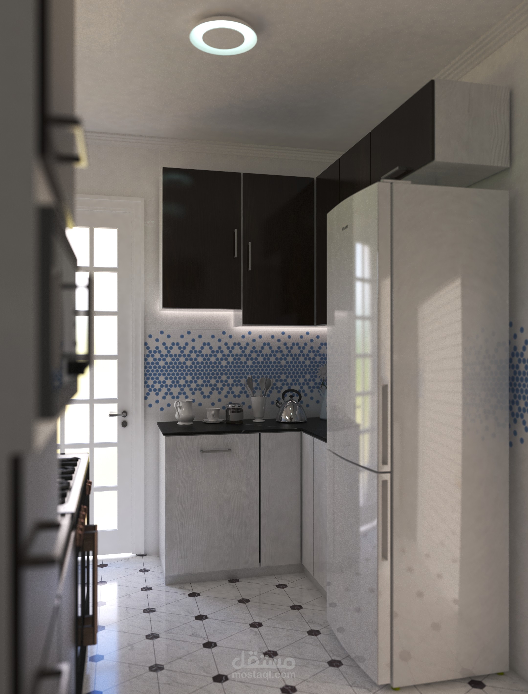 تصميم وتنفيذ مطبخ بالقاهرة