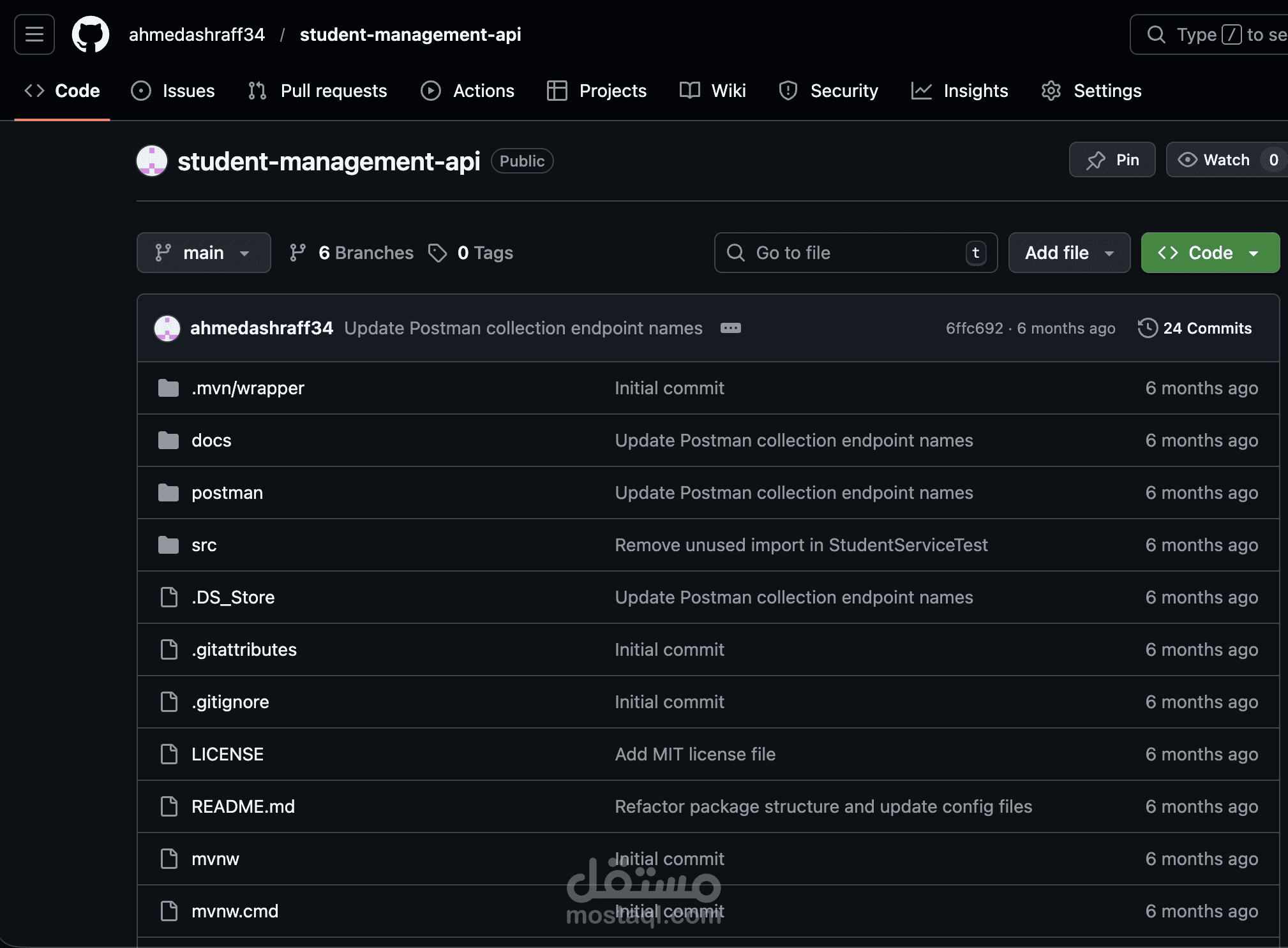 Secure Student Management API
