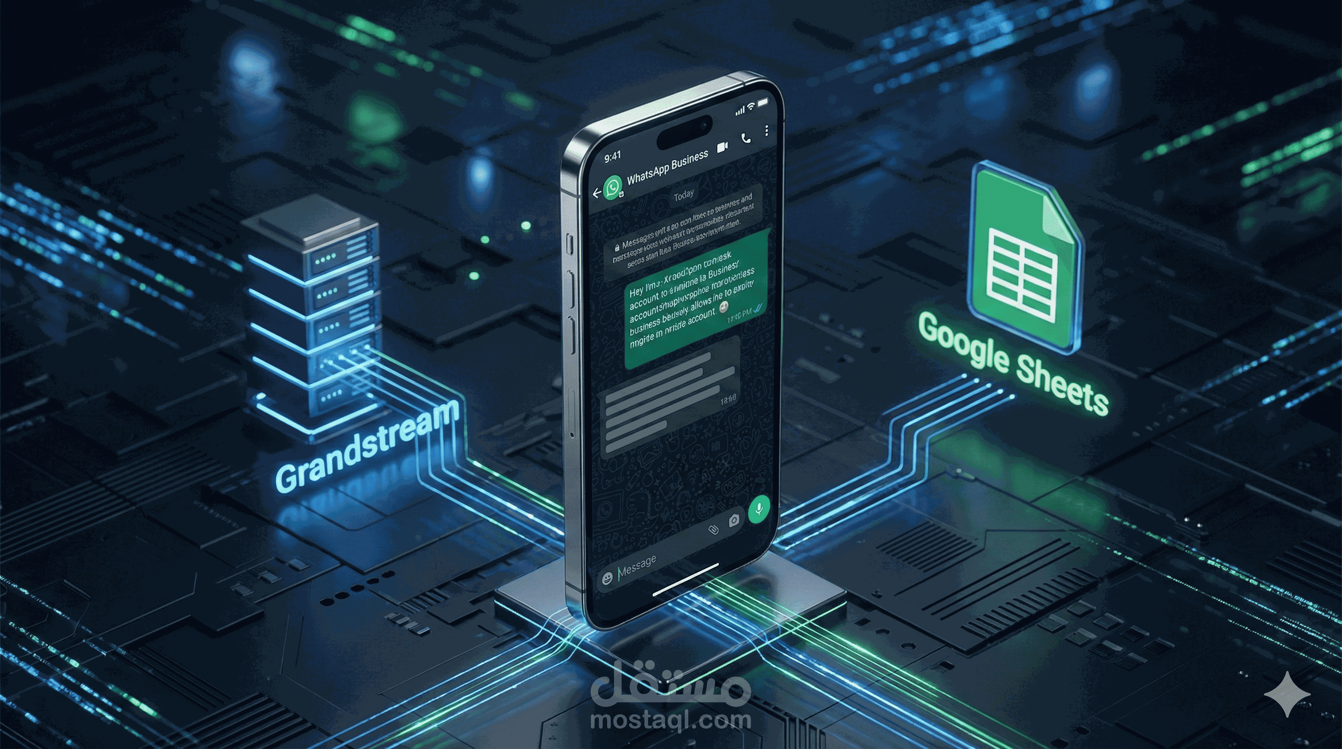 Grandstream PBX to WhatsApp Automation & CRM Logging