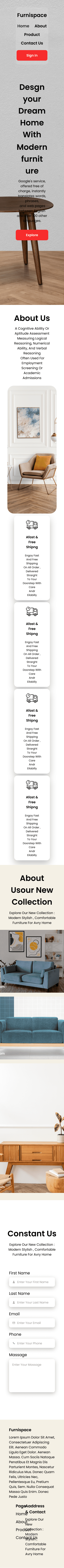 تصميم صفحة هبوط responsive