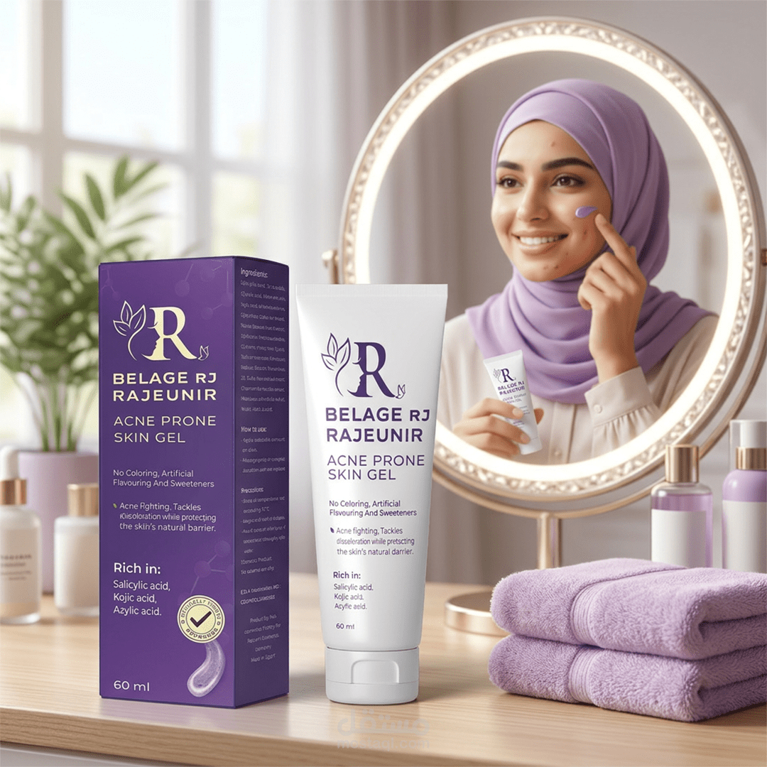 packaging design Anti-acne product