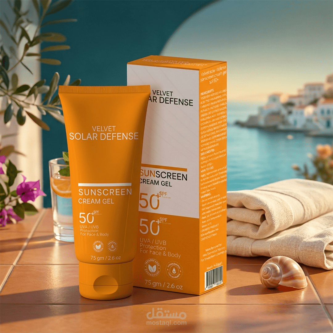 Sunscreen – Packaging Design & Visual Identity