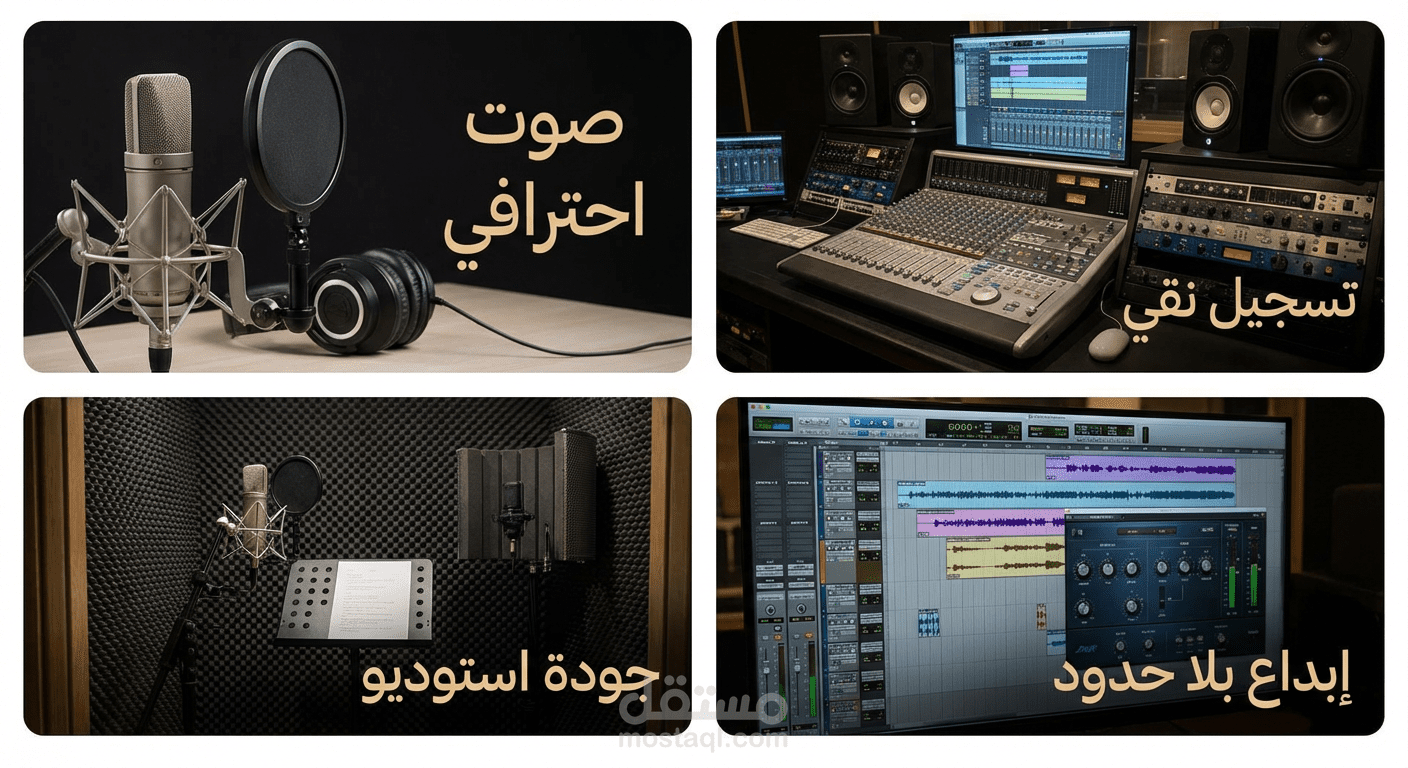 اعلان صوتي تجريبي لمنصه