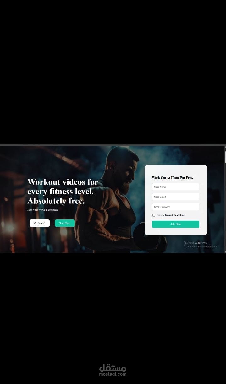 fitness-landing-page