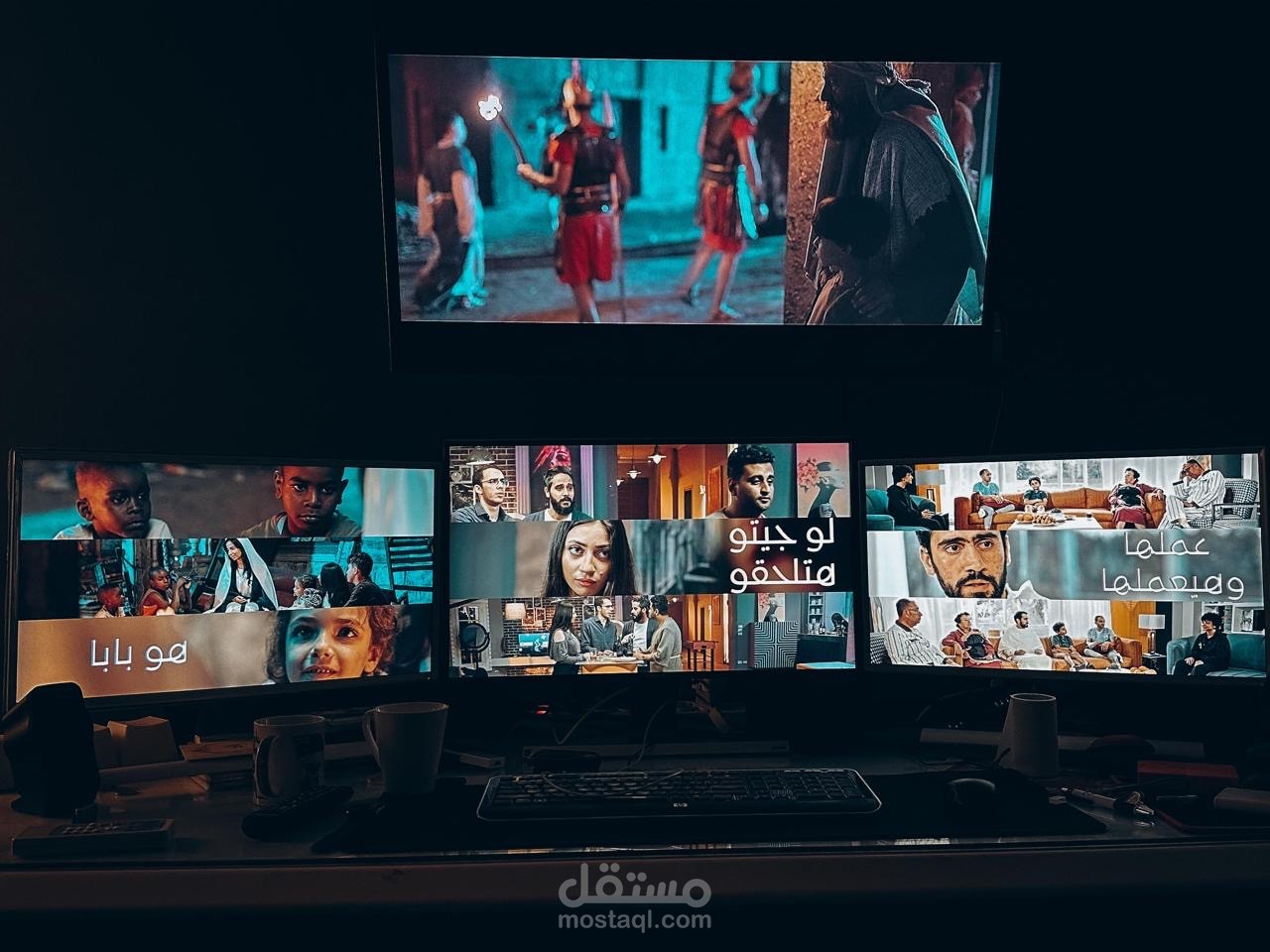تصوير و منتاج فيلم قصير