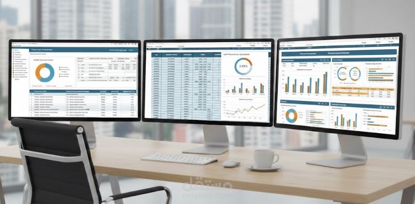 نظام أتمتة كشوف المرتبات وإدارة مصاريف المشاريع