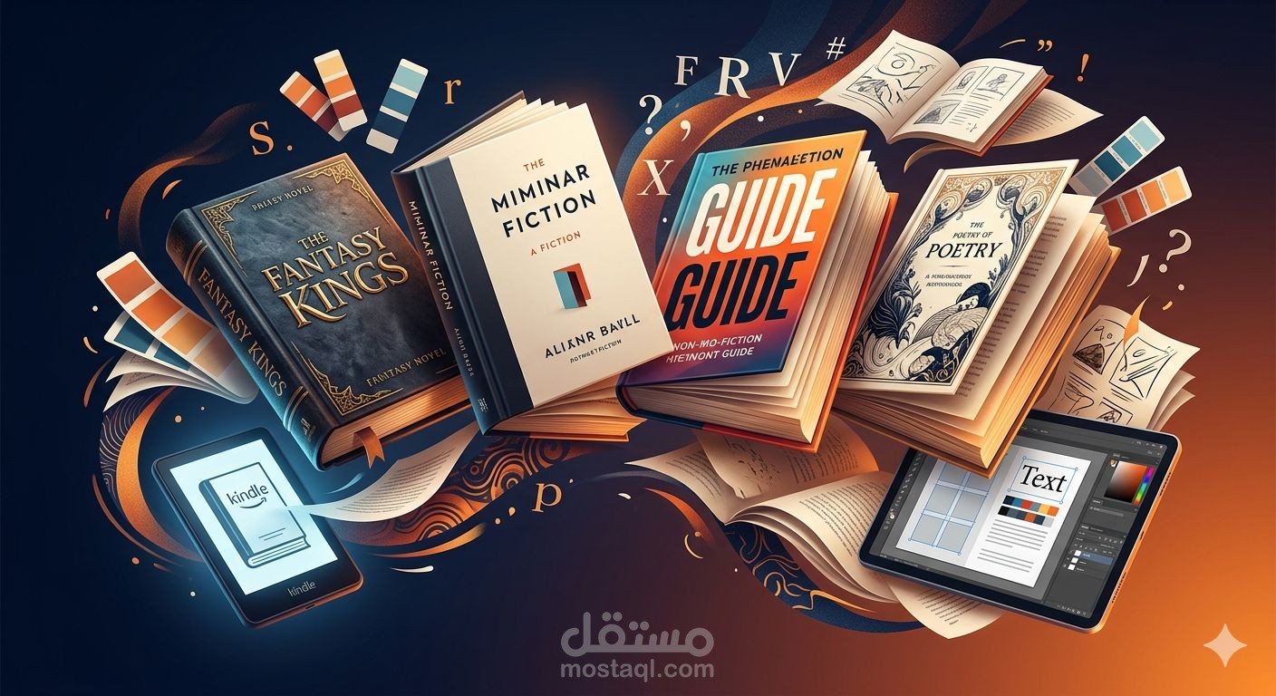 تصميم و نشر كتب على موقع Amazom KDP