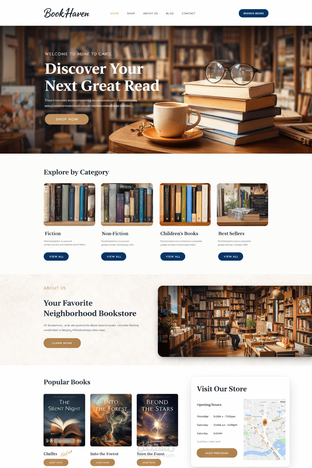 Library website