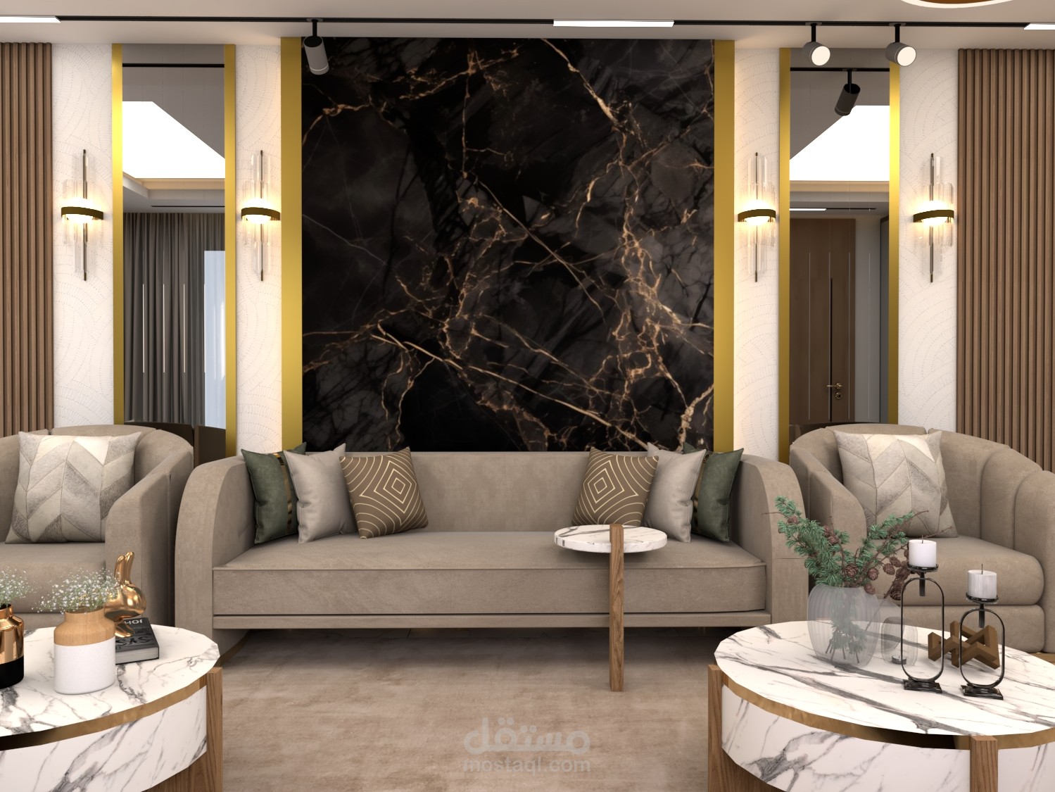 تصميم ديكور مجلس