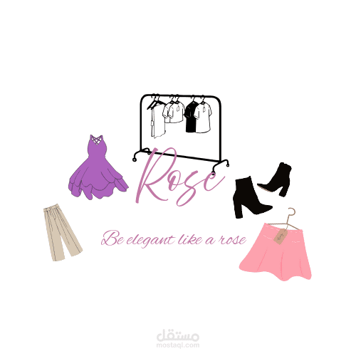 بروشور لمتجر ملابس حريمي