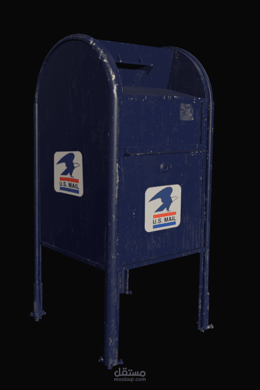 عمل texturing ل mail box