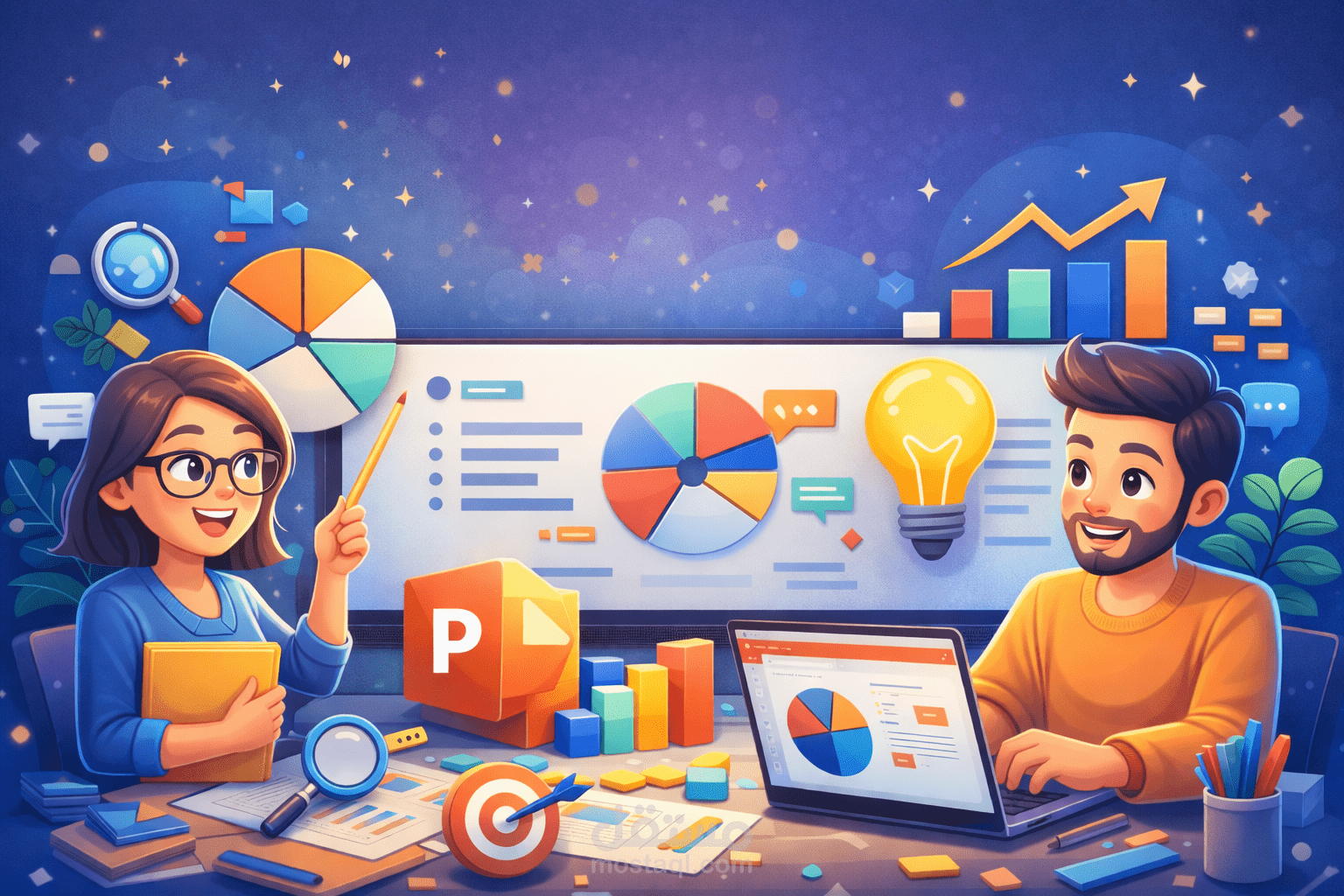 تصميم عروض تقديمية احترافية