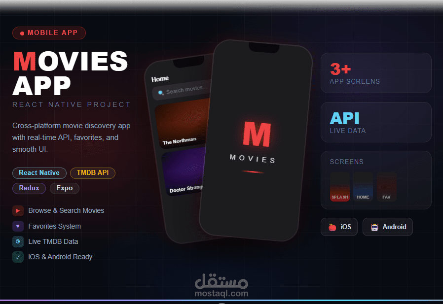 MovieFlix  Your Complete React Native Movie App