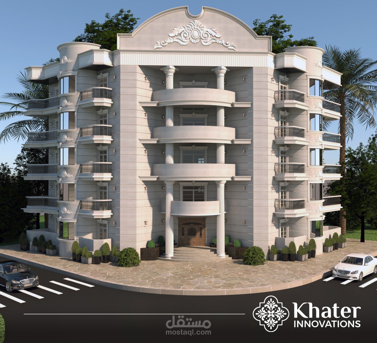 تصميم واجهات معمارية ولاندسكيب احترافي