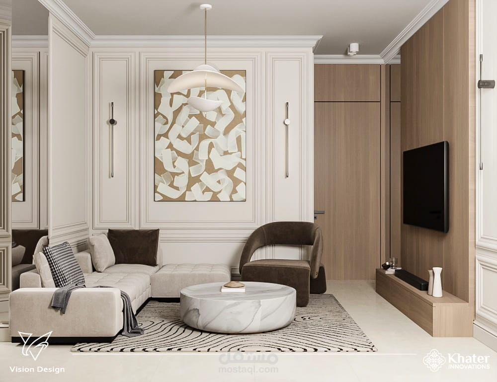 تصميم داخلي لريسبشن