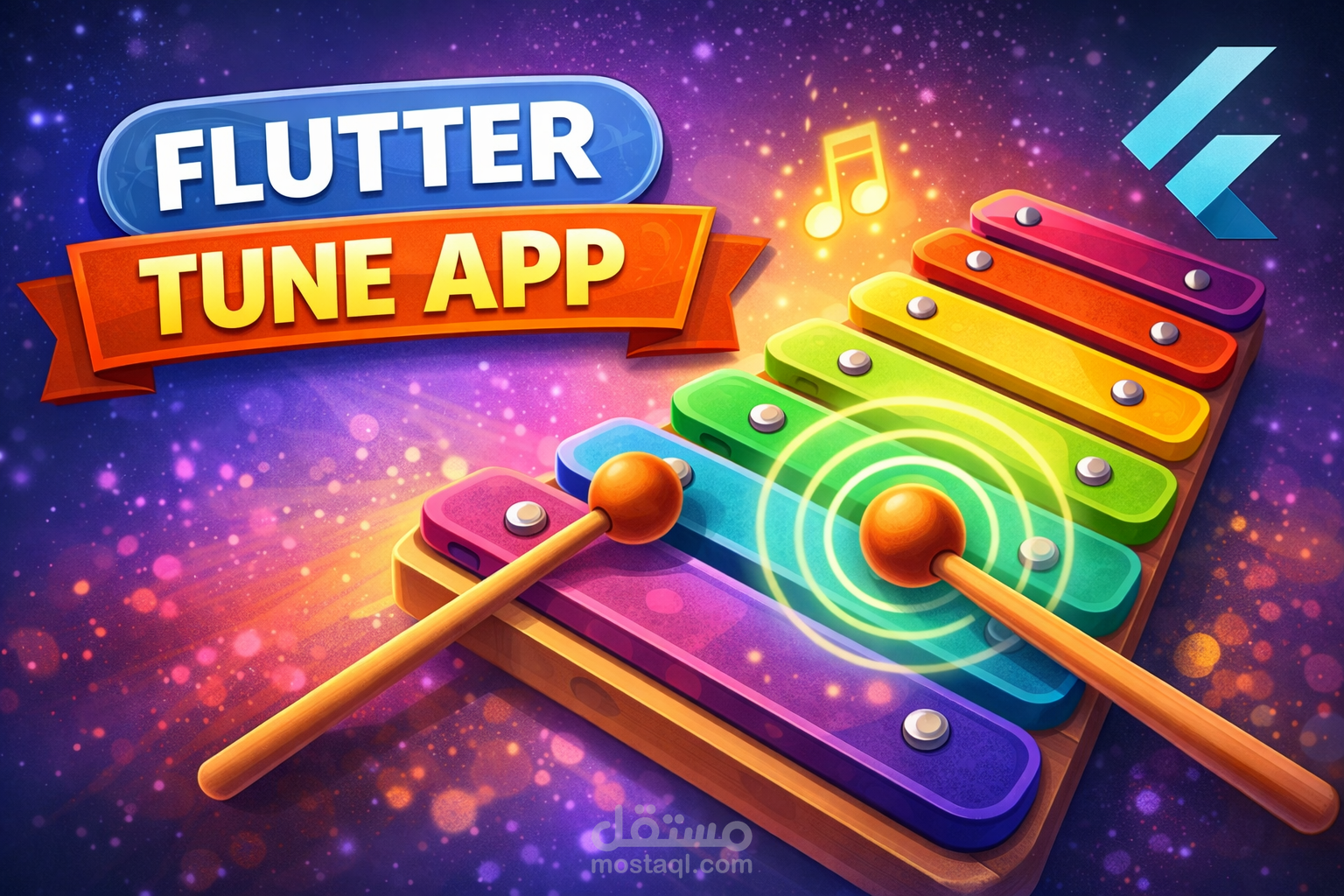 Flutter Tune App (Xylophone App)