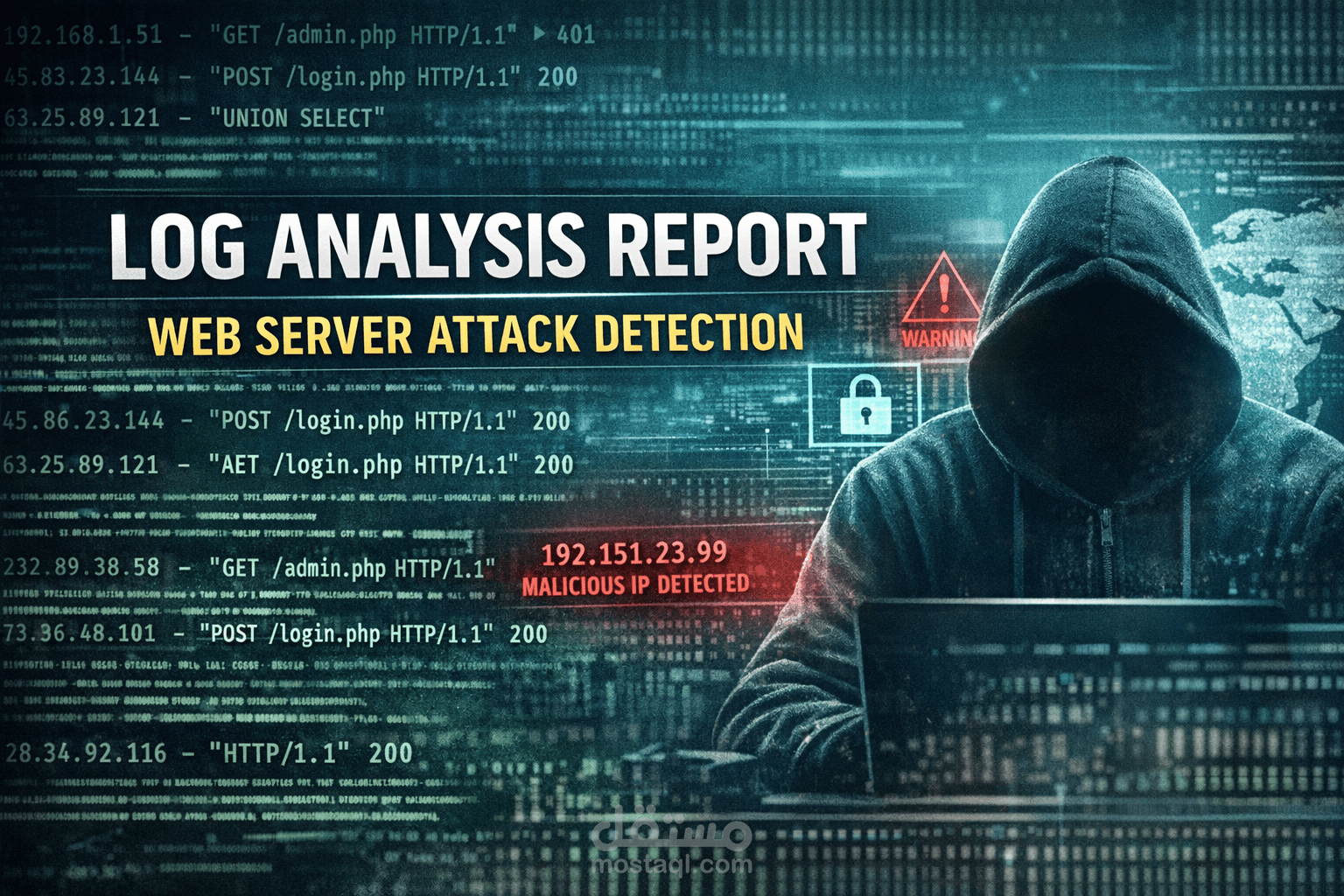 Web Server Log Analysis & Suspicious Activity Detection