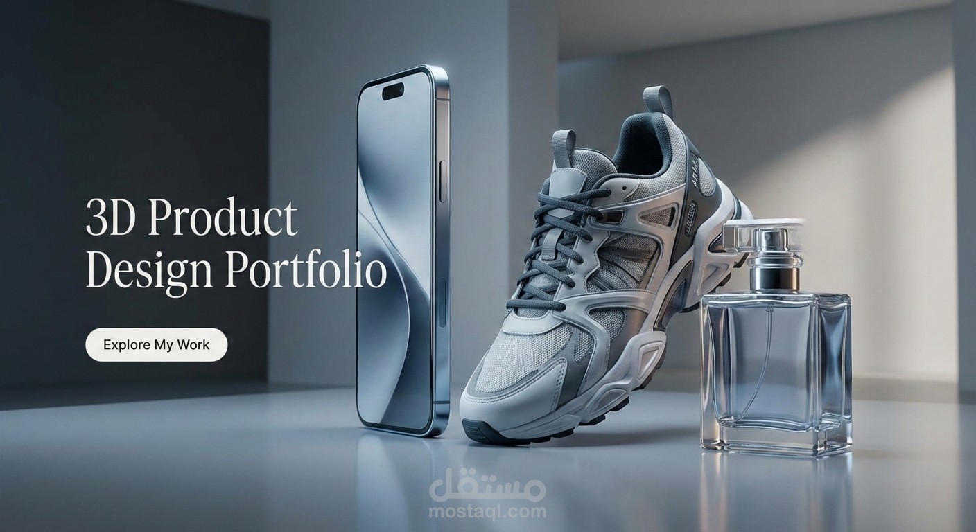 تصميم وتجسيد المنتجات 3D باحترافية الذكاء الاصطناعي