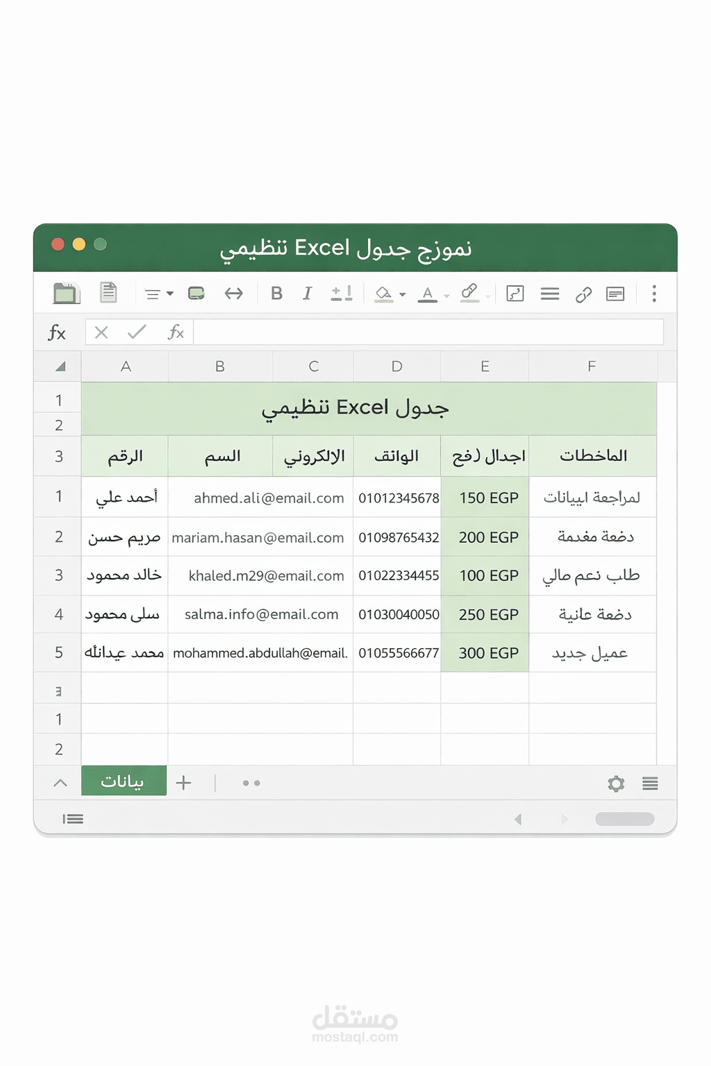 إدخال بيانات ومهام إلكترونية  تنفيذ مهام عبر الإنترنت