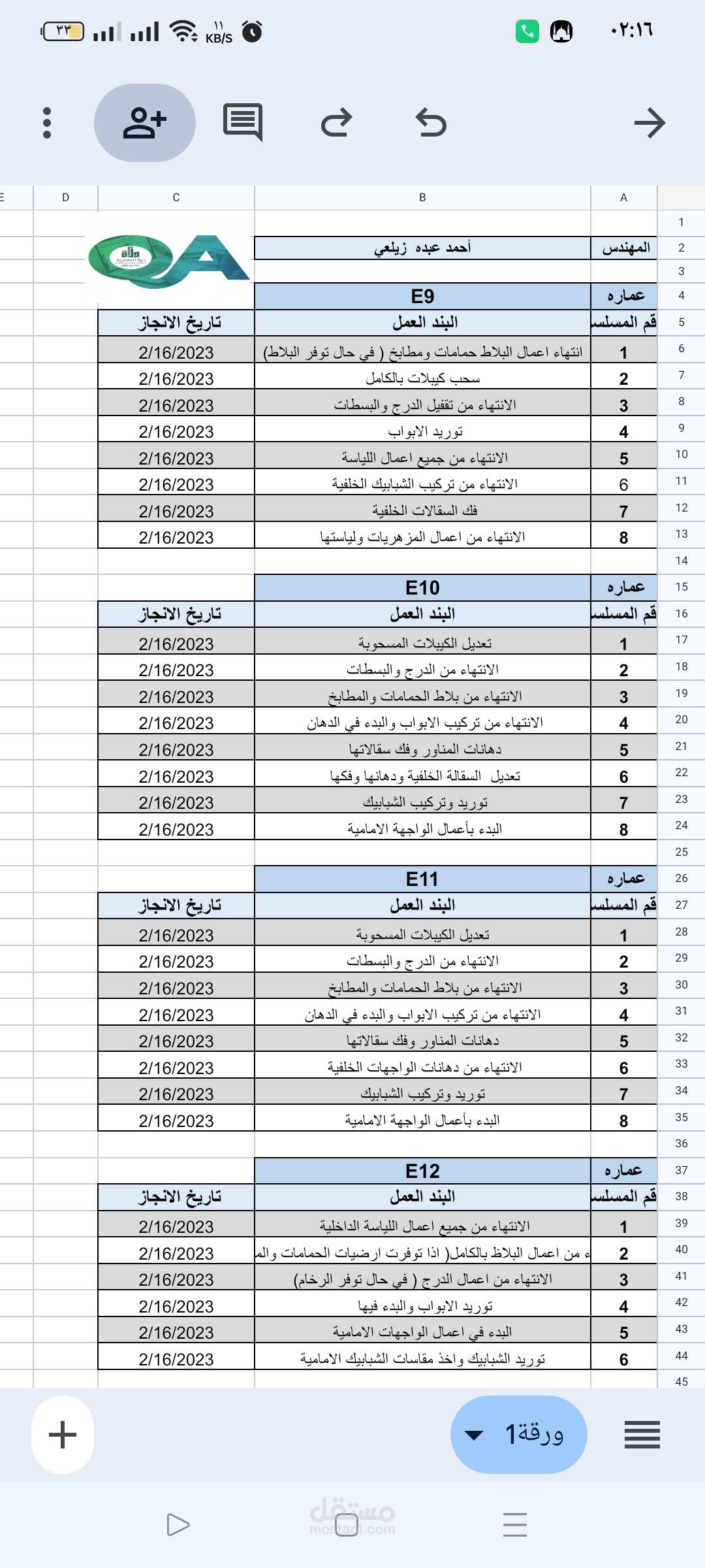 تصميم مشروع