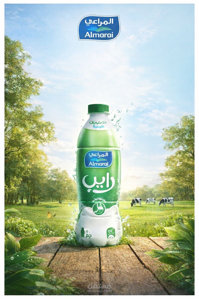 Freshness from Nature – Almarai Ad Design