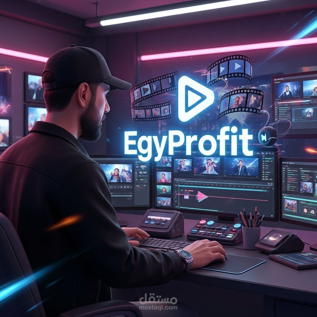 فيديو يوضّح الفرق الحقيقي بين اللقطة الخام والنتيجة النهائية بعد المونتاج الاحترافي.