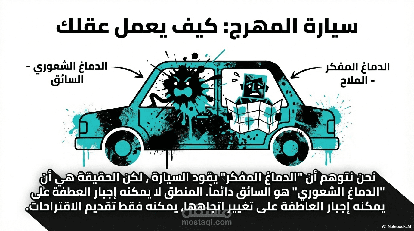 السائق الحقيقى لعقلك