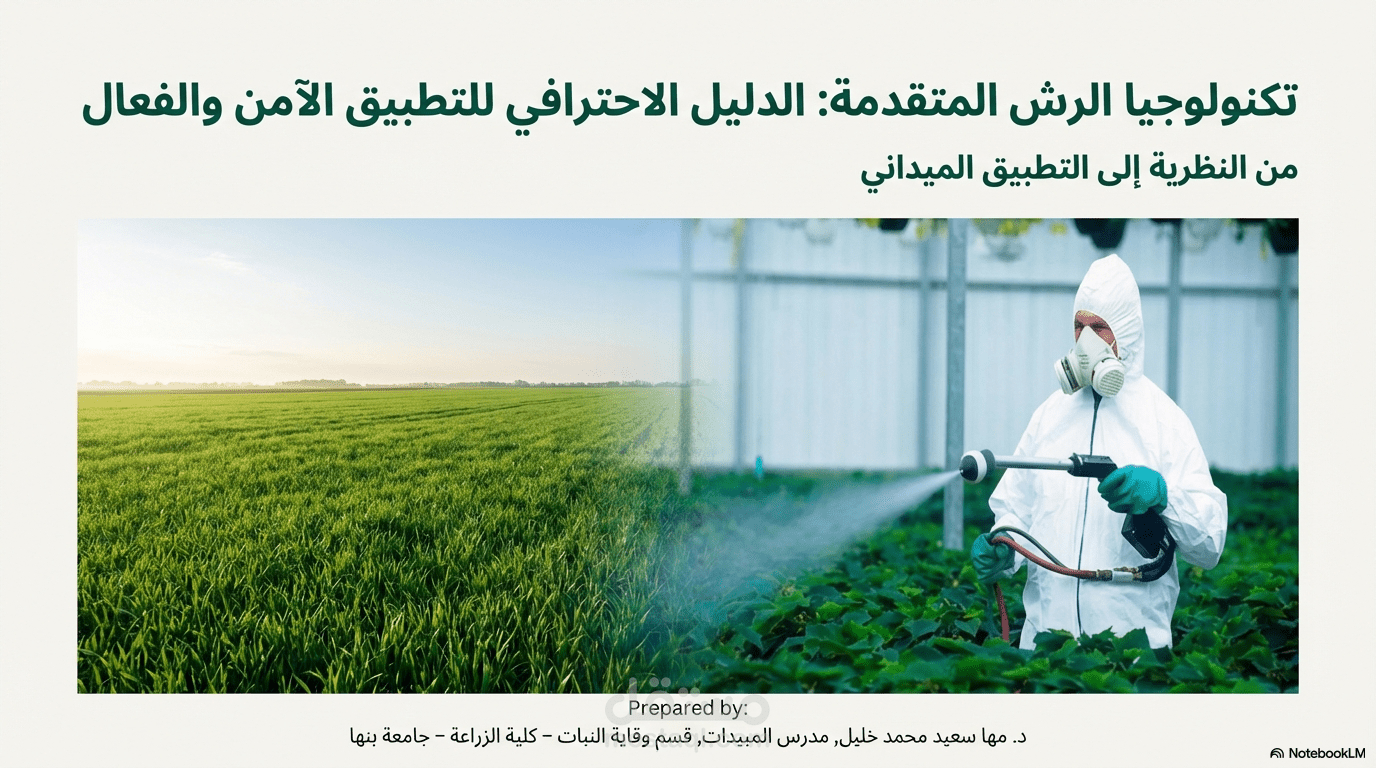 الرش الاحترافى والامان