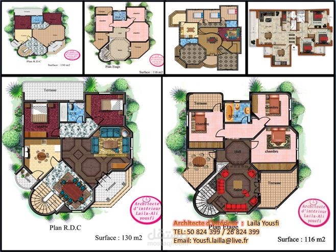 plan maison 2d