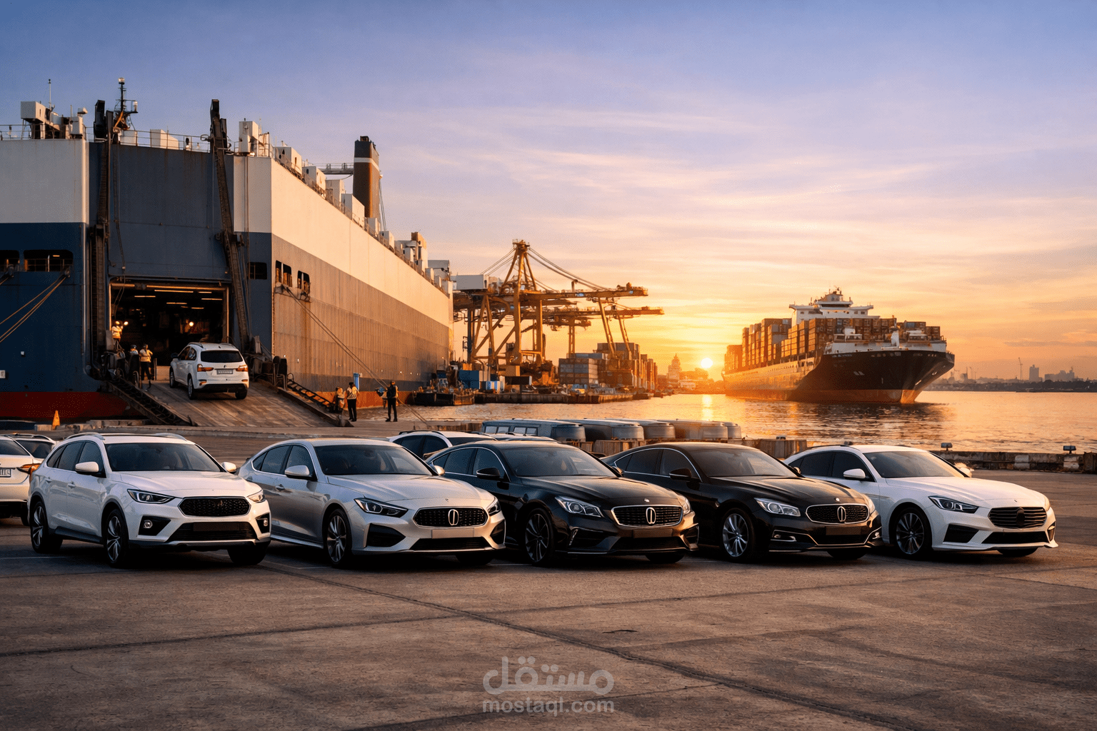 خطة محتوى اسبوعية ل شركة استيراد سيارات