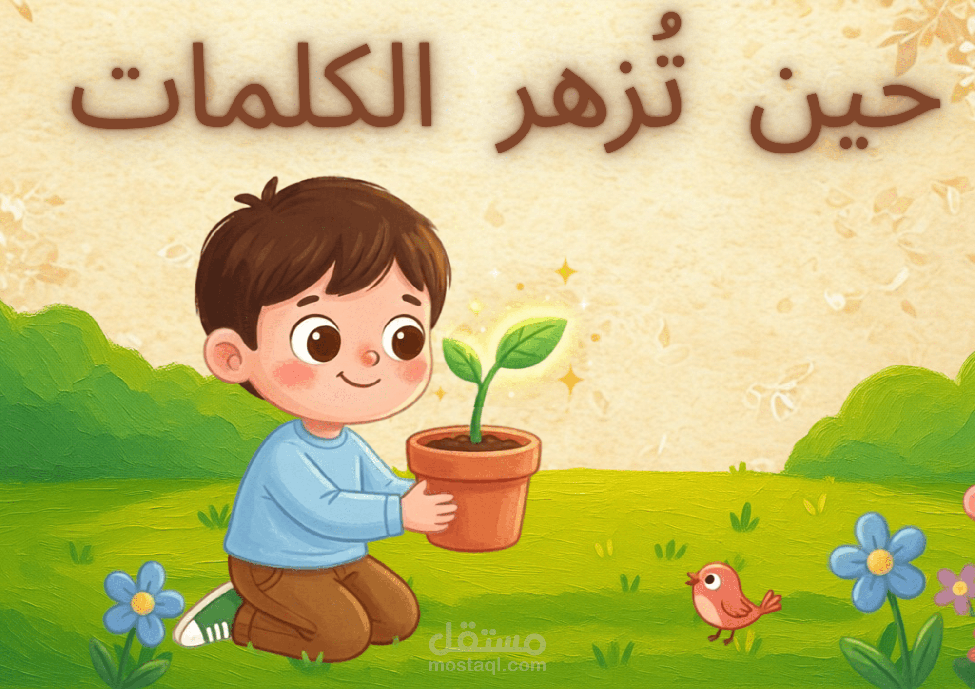 تأليف وتصميم كتاب قصصي للأطفال