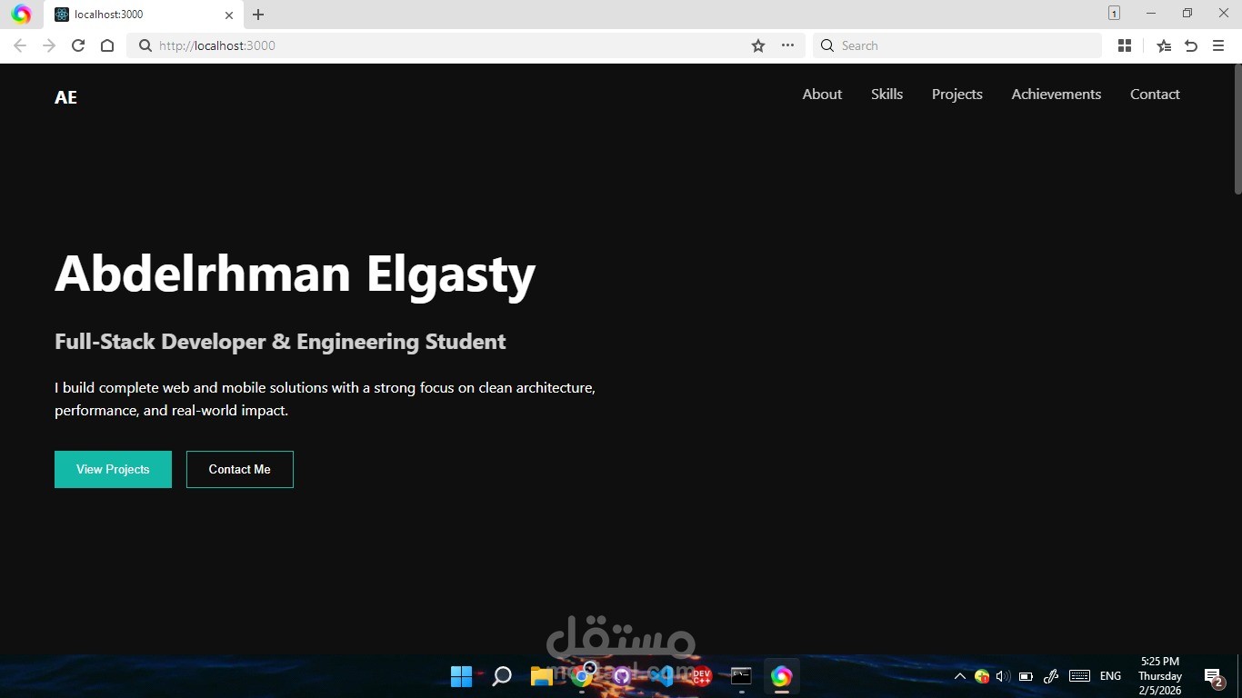 A Production-Level Full-Stack Portfolio Built for Real Business Use