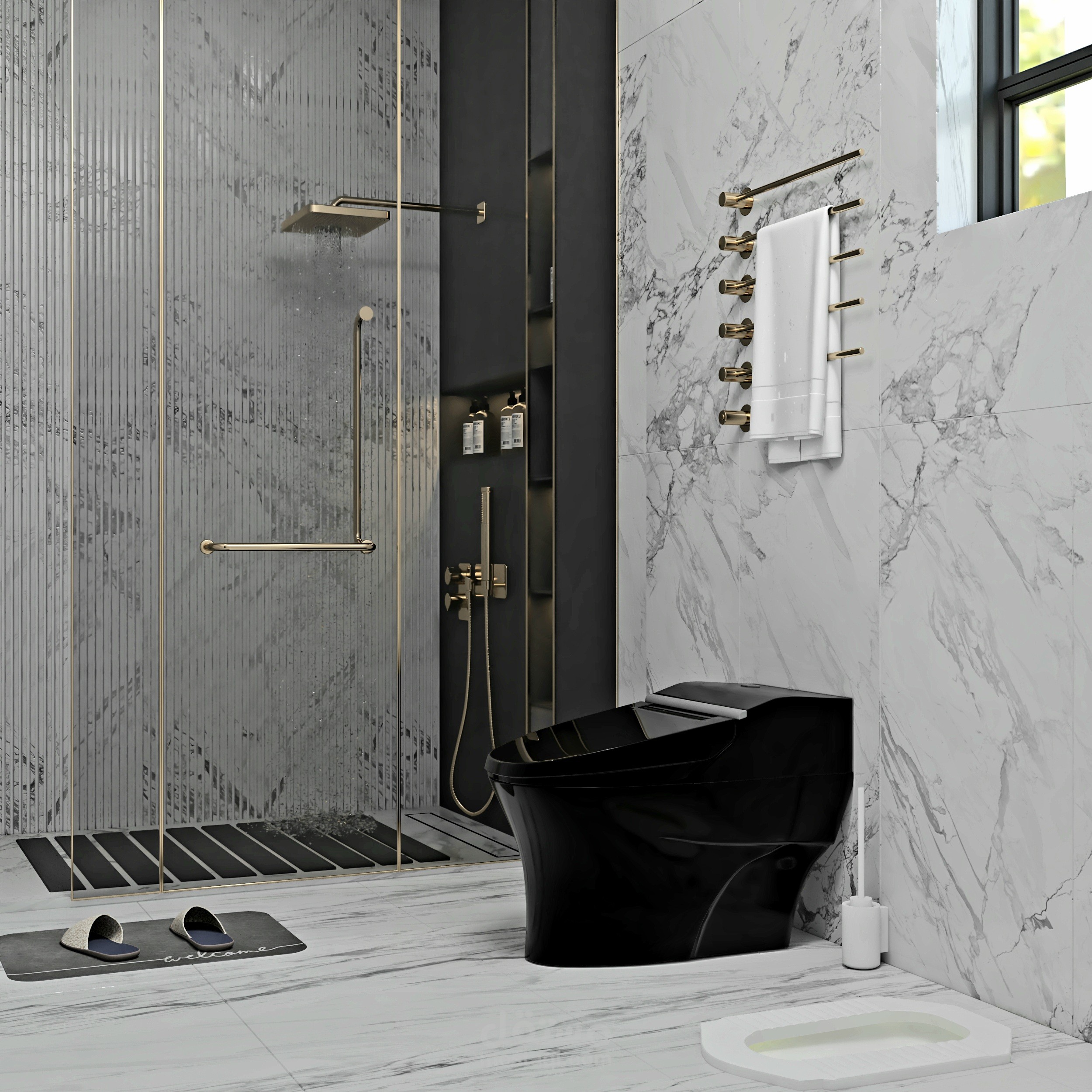 تصميم حمام مجلس الرجال