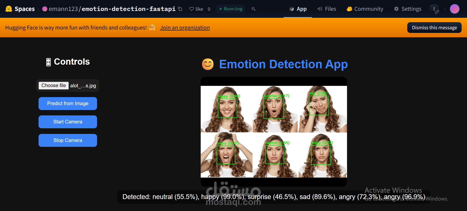 Emotion Classification (CV Project)