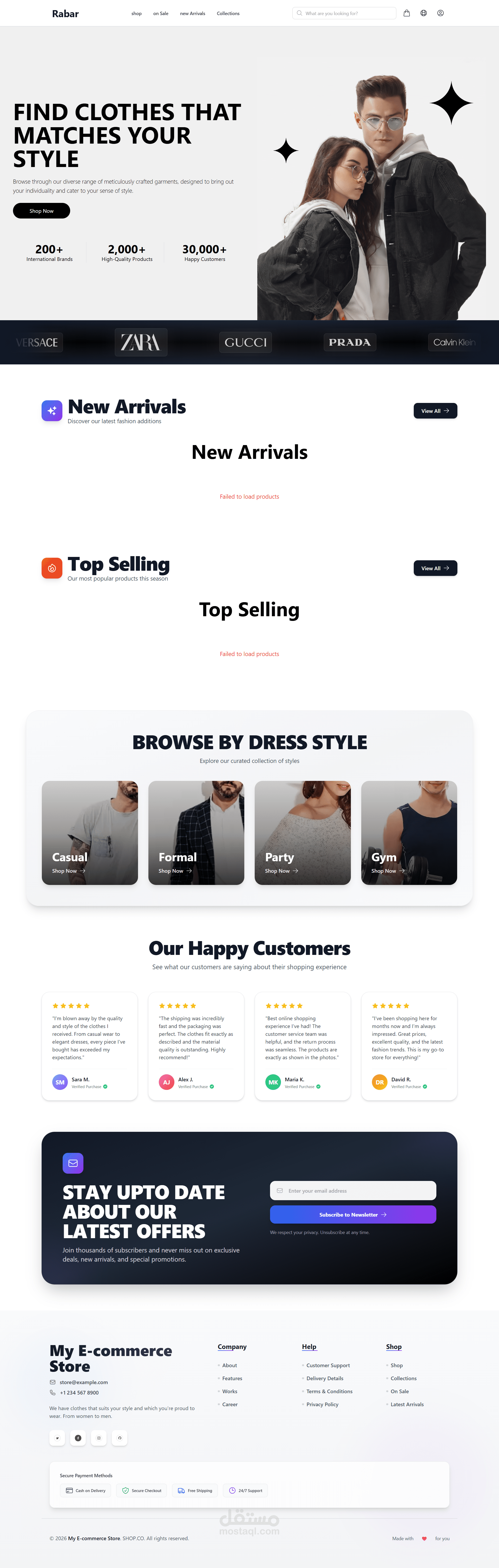 Ecommerace Website