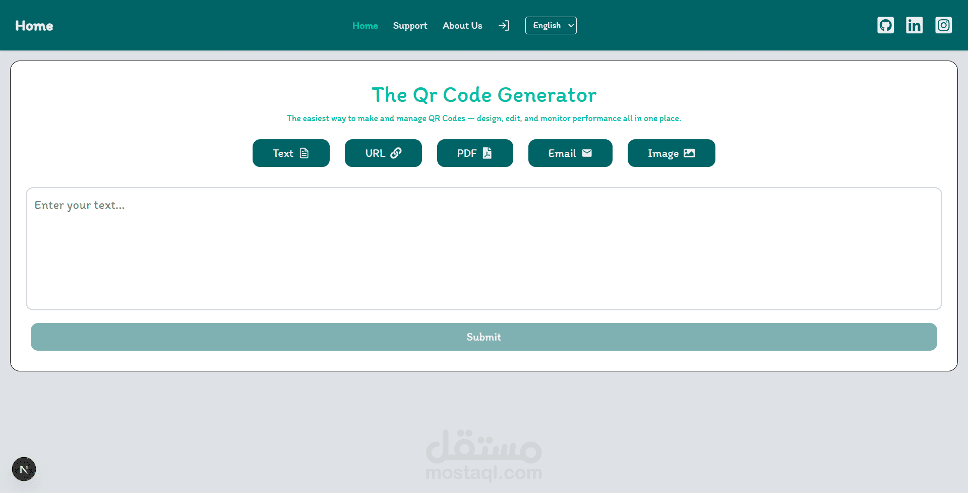QR Code Generator